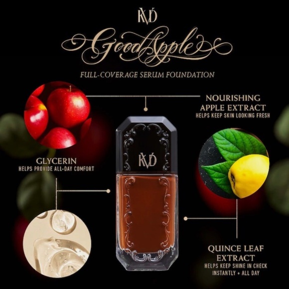 (KVD) - D084 - Good Apple Full-Coverage Transfer-Proof Serum - Picture 2 of 5